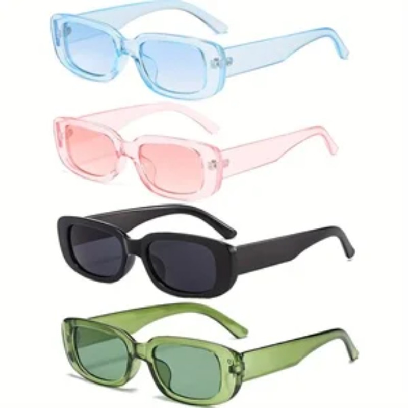 Vintage Fashion Enthusiasts - 1/4 piezas de gafas de sol