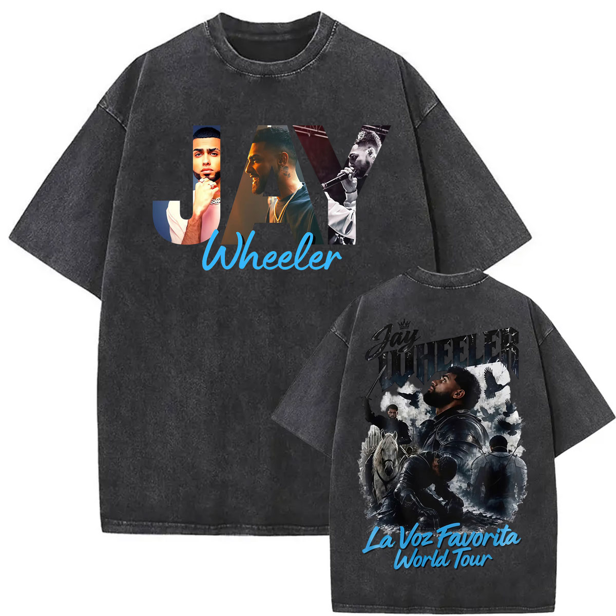 Vintage Fashion La - Jay Wheeler, camisetas de la gama