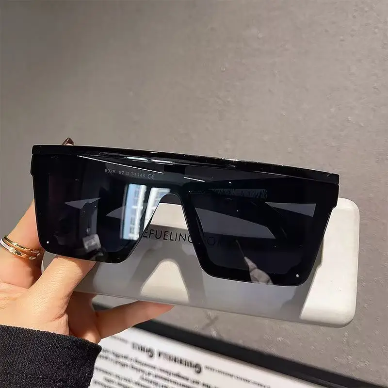 Vintage Outdoor Fashion - Gafas de sol cuadradas de estilo
