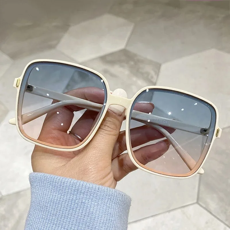 Vintage Outdoor Fashion - Gafas de sol cuadradas de gran