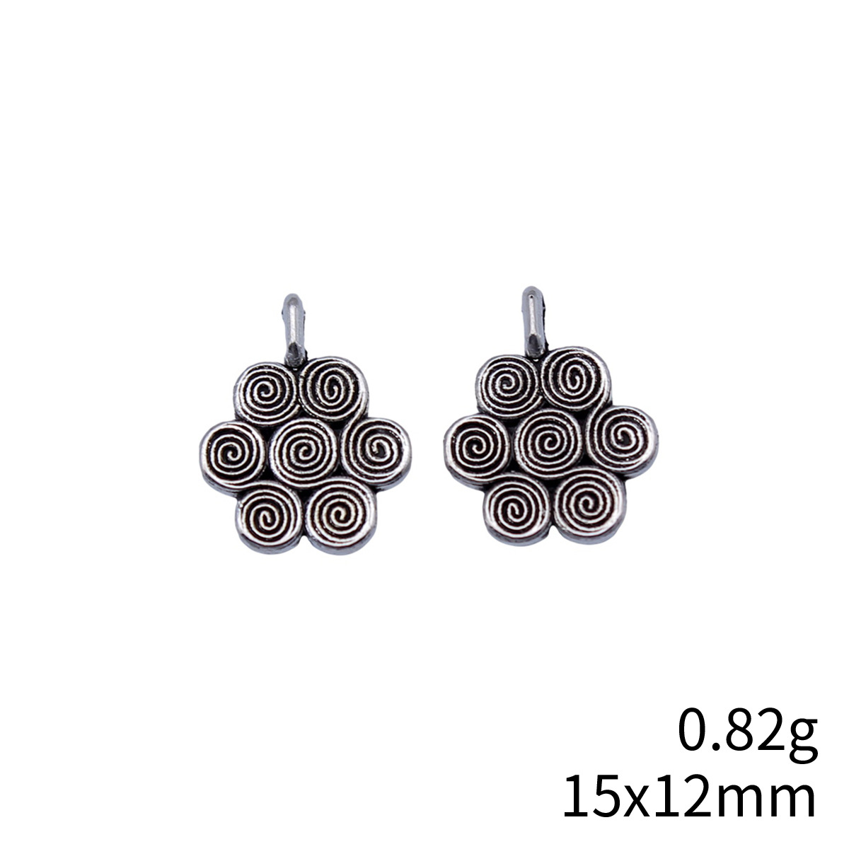40 piezas de dijes de flores e - Vintage Fashion Stores reseña y precio