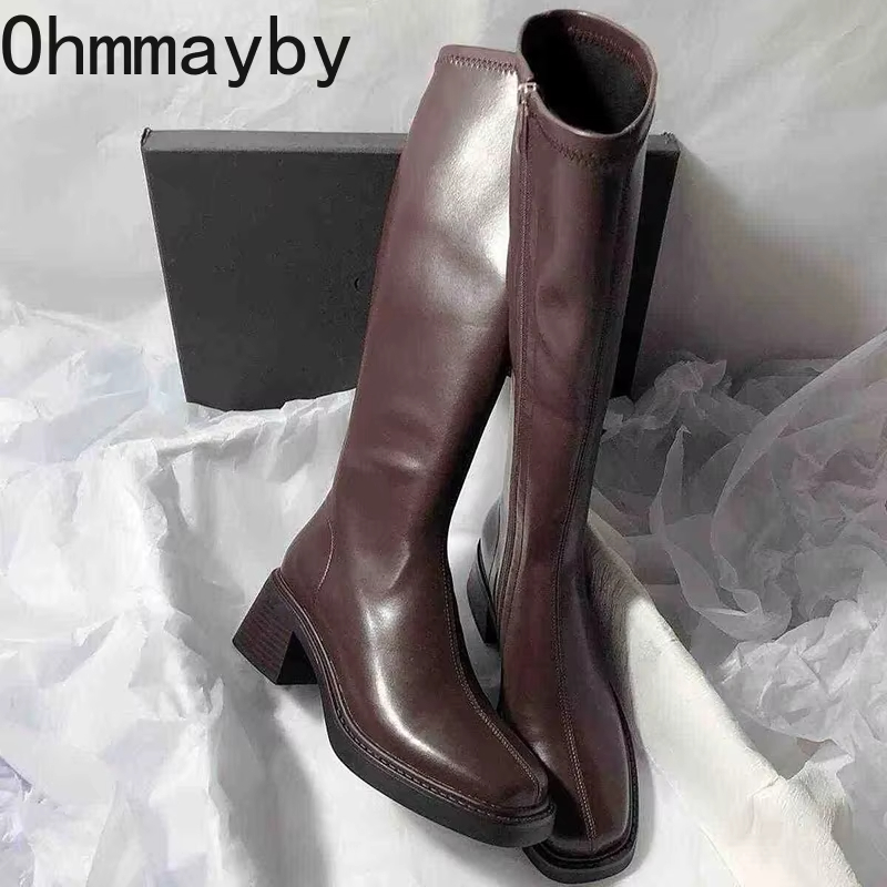 Botas hasta la rodilla De tacó - Vintage Fashion Online reseña y precio
