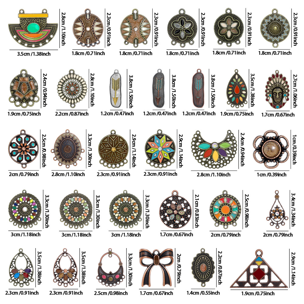 10 piezas/paquete de dijes, co - Vintage Fashion Stores reseña y precio