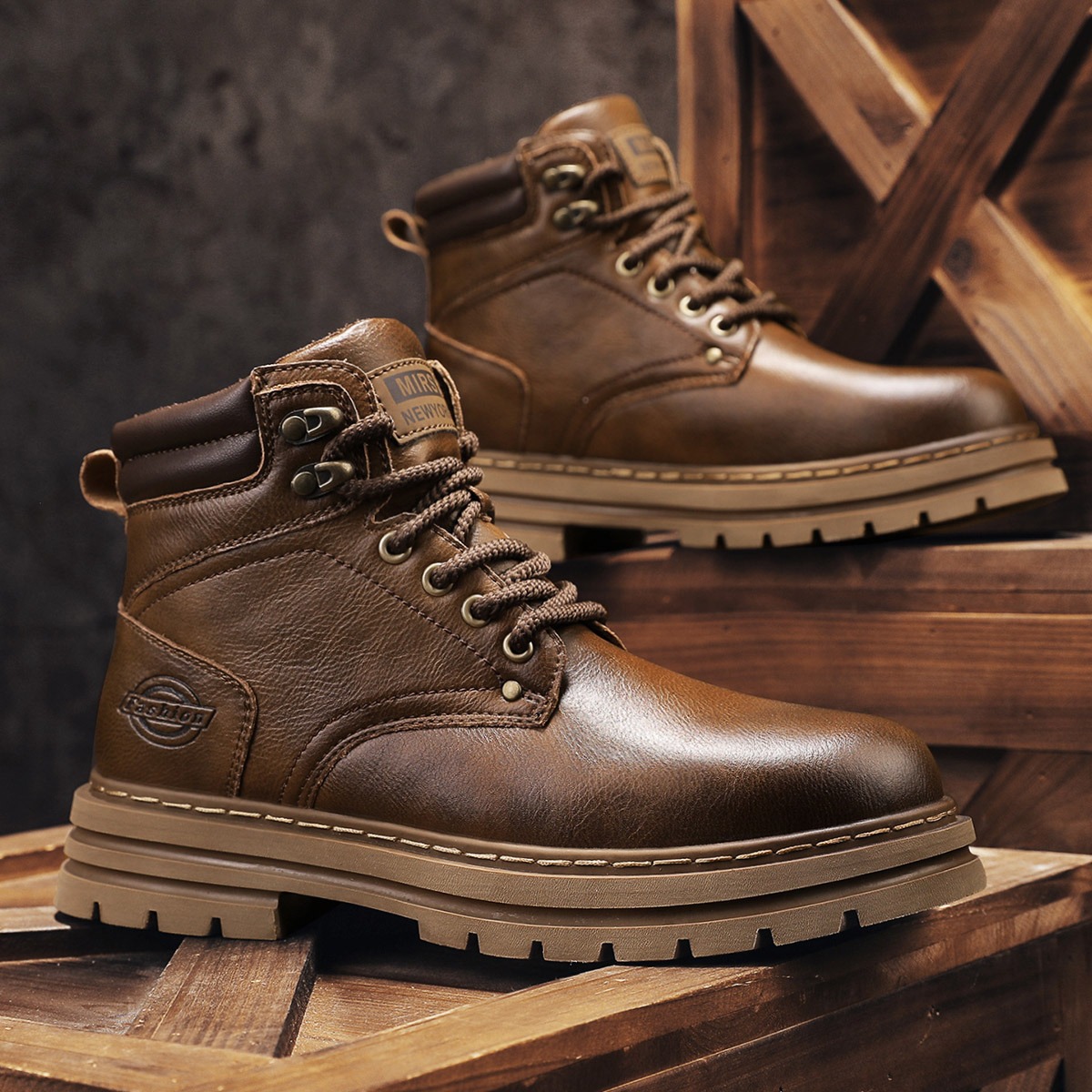 Botas de trabajo de estilo vin - Vintage Outdoor Fashion reseña y precio