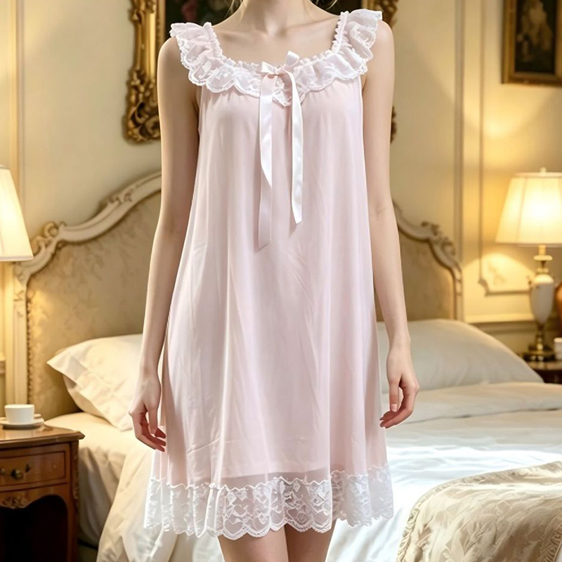 Camisón de Mujer sin Mangas co - Vintage Fashion Dresses reseña y precio