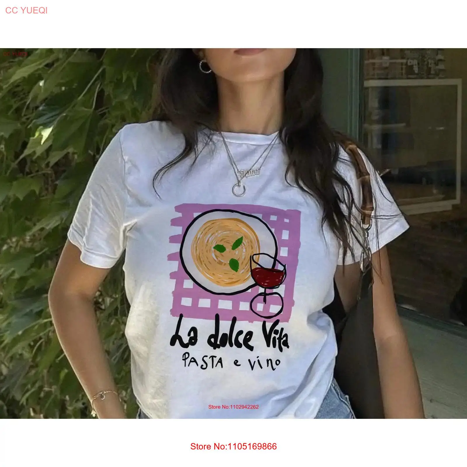 La Dolce Vita Pasta camiseta v - Vintage Fashion La reseña y precio