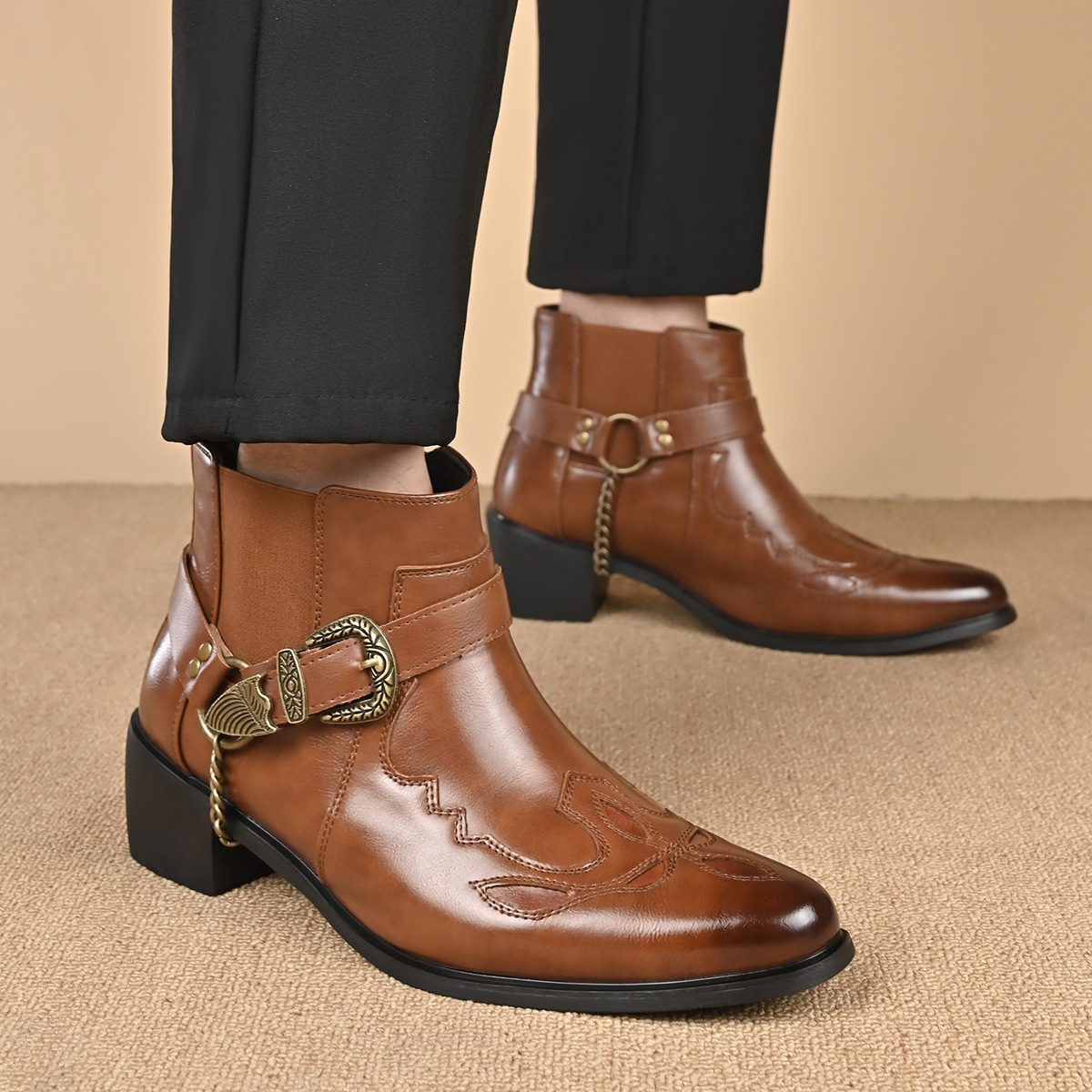 Botas de vaquero vintage de cu - Vintage Fashion Online reseña y precio